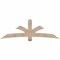 Ekena Millwork Davenport Smooth Timber Gable Bracket, Douglas Fir, 84"W x 28"H x 3 1/2"D x 5 1/2"F, 8/12 Pitch GBW084X28X0406DAV00SDF - alternate 1